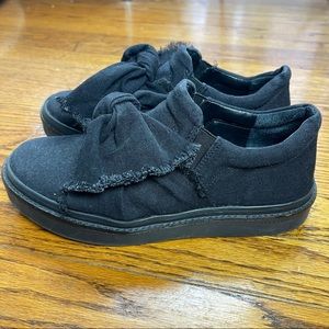 All Saints slip on sneakers with bow